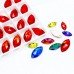 DZ 3066 18X9 MM Navette shape crystal sew on stone 